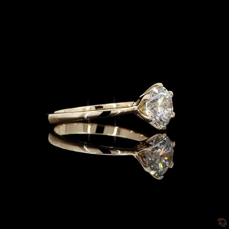 Round Solitaire Ring 2