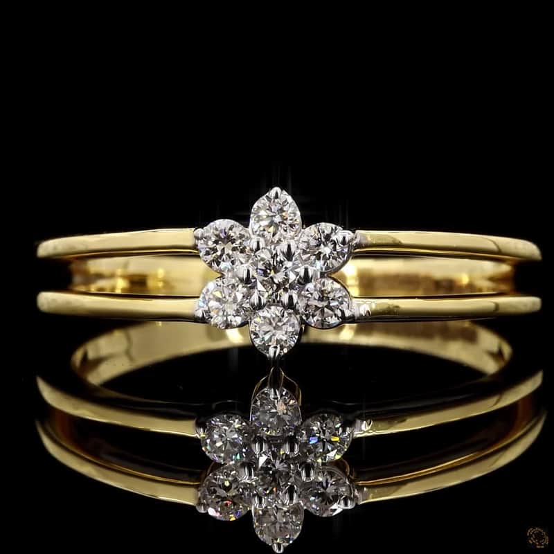 Opal Star Flower Ring 2