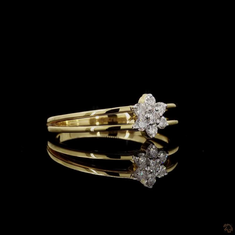 Opal Star Flower Ring 3