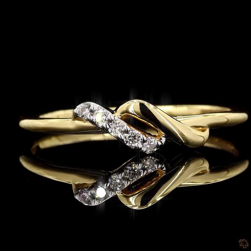 Asymmetric Diamond Bypass Ring 2