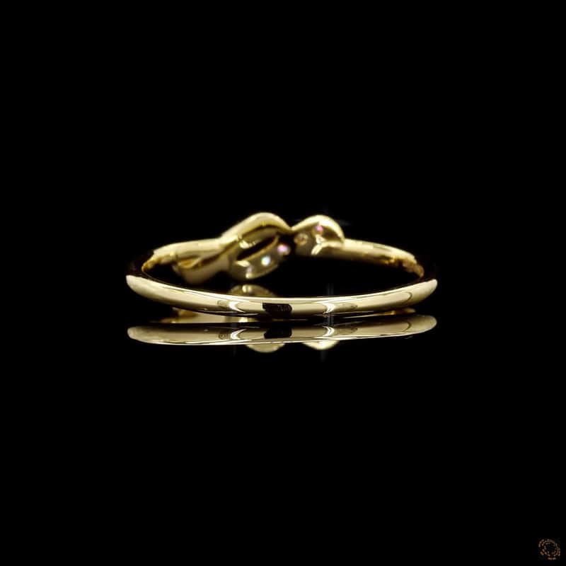 Asymmetric Diamond Bypass Ring 5