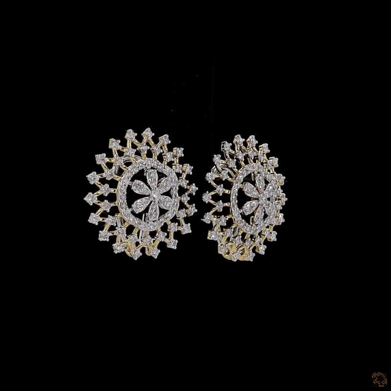 Sunburst Mandala Stud Earrings 2