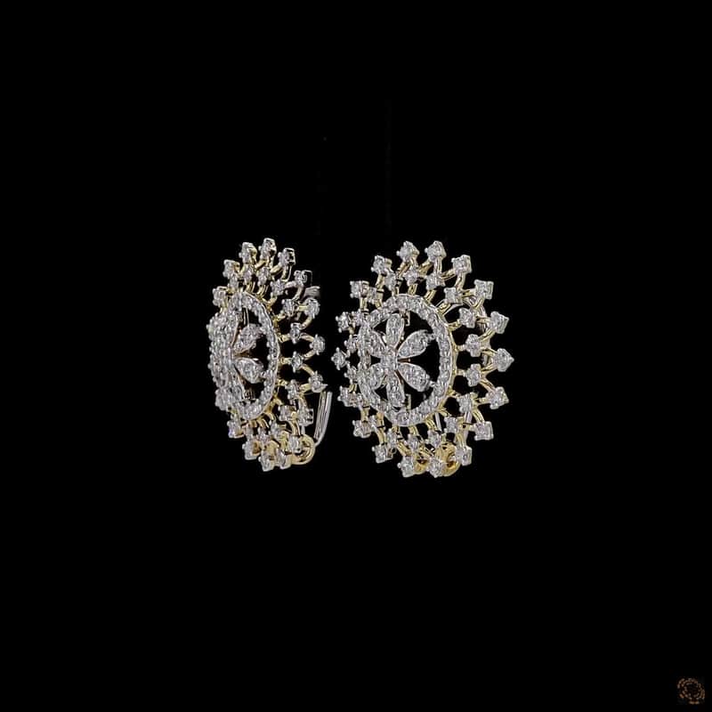 Sunburst Mandala Stud Earrings 3
