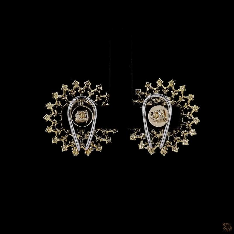 Sunburst Mandala Stud Earrings 4